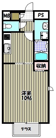 アムールKATAKURA 間取り図