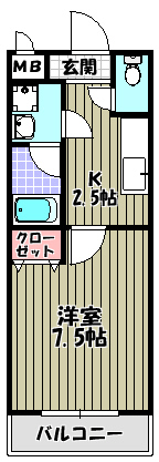 ポプラーレ狭山 間取り