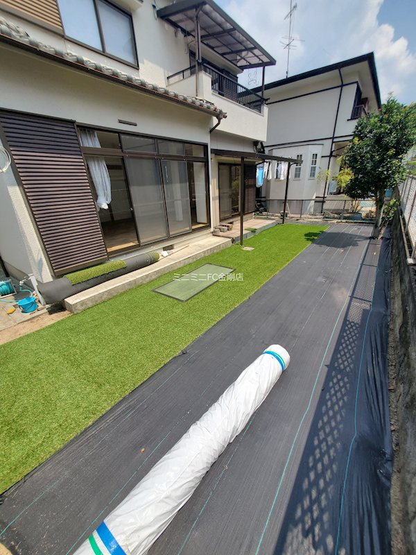 緑ヶ丘南町貸家 ベランダ