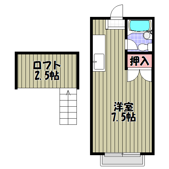 エステートピア汐之宮 間取り