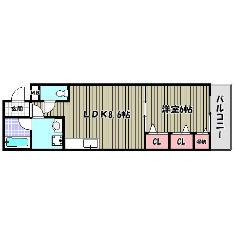フジパレス草尾 間取り
