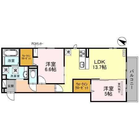 raffinato(ラッフィナート)金剛 間取り図