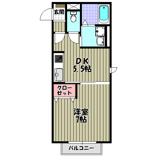 グレースヴィラ 間取り図