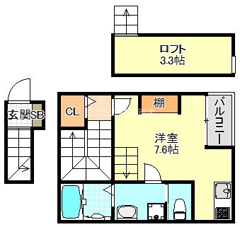 あんしん+日置荘西町08-2012 間取り図