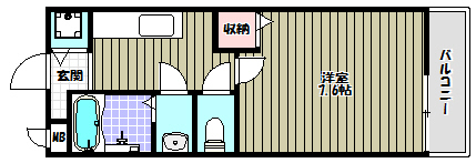 シエル金剛 間取り図