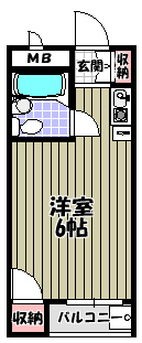 グラシアス堺 間取り図