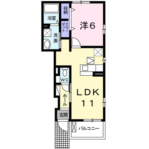 ビータ　プラシード 間取り図