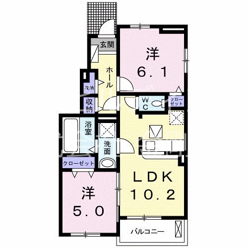 グラン　ソレイユ 間取り