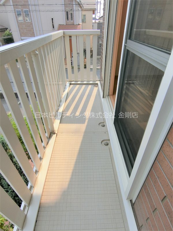 ガトーナふくだＣ棟 ベランダ