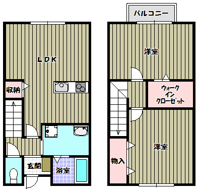 リブェール 間取り図