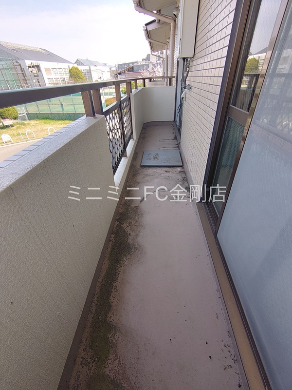 大津池第二マンション ベランダ