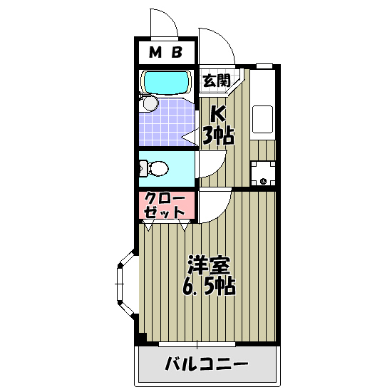 須賀Ｏ・Ｋ・Ｉハウス 間取り図