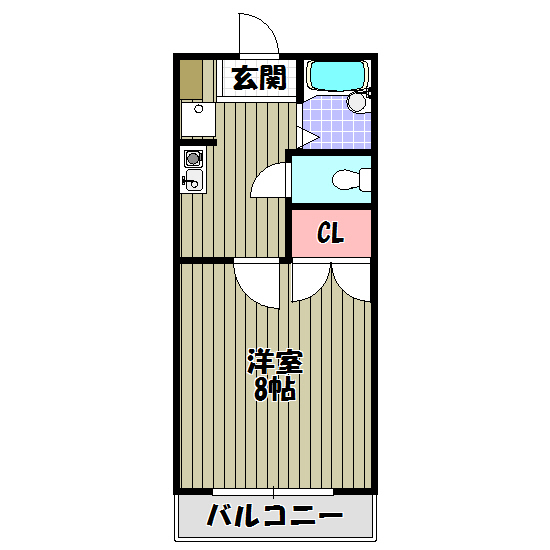 ヴィラ　ロゼオ 間取り図