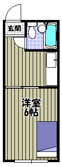 ヤングタウン 間取り図