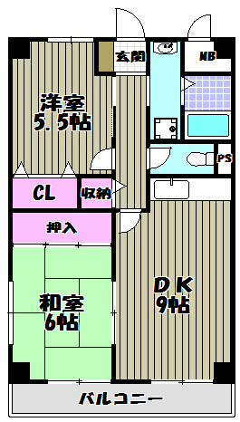 ハイマート宮山台 間取り図