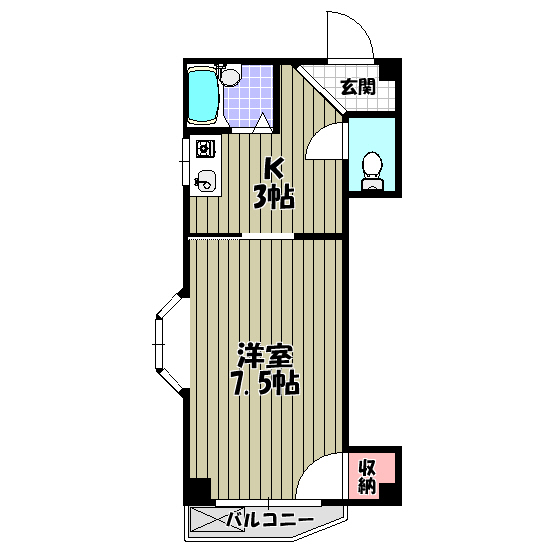 川辺ビル 間取り図