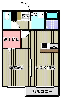 グランドゥール・コート 間取り図