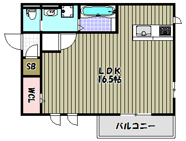 エーデル自由丘Ⅱ 間取り図
