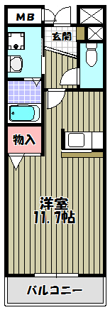 ジュネス 間取り図
