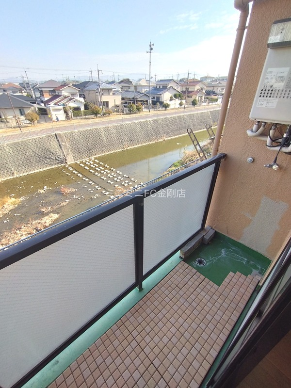 新栄プロパティー北野田Ⅱ ベランダ