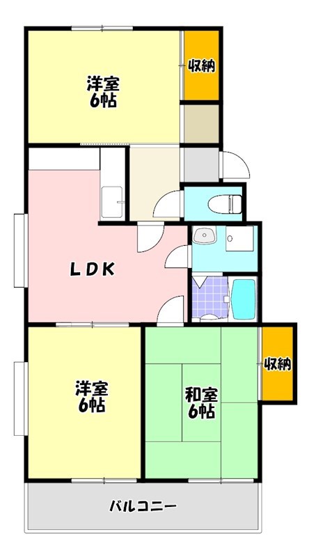 ファミールヴィラ 間取り図