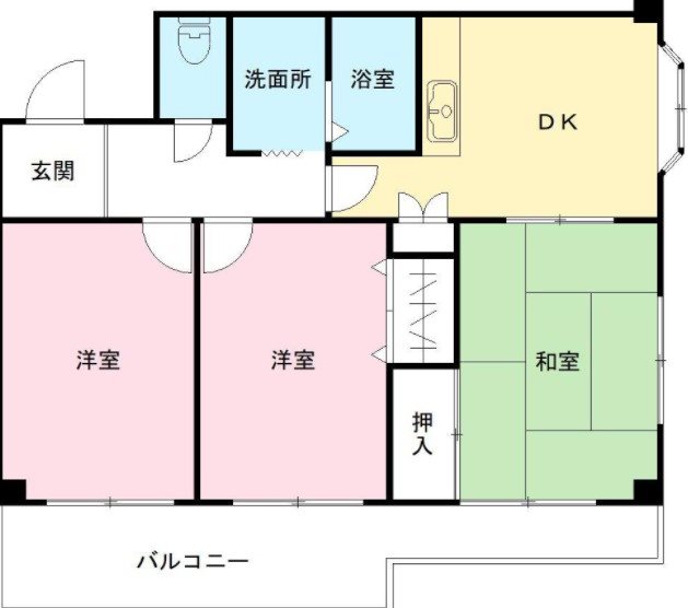 ローズホール 間取り図
