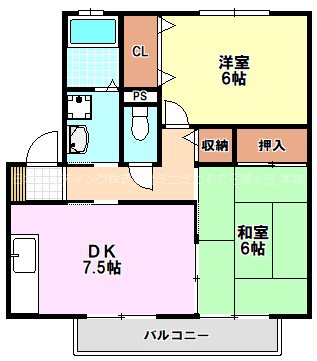 メイプルガーデン大美野　 間取り図