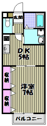 セピアコート 間取り図