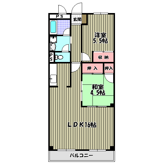 グランドメゾン津々山台 間取り図