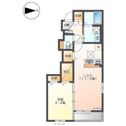 グランディール 間取り図