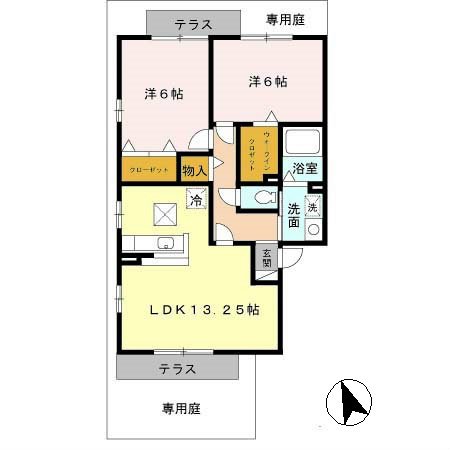 ファミール寿 間取り図