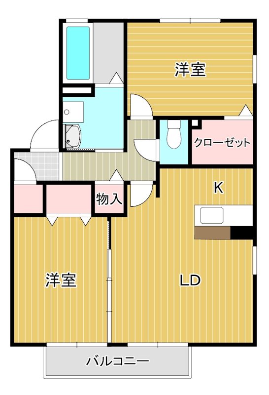 サニーコートＭ 間取り図