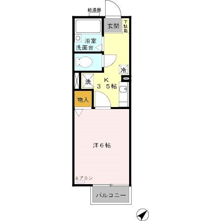 アルカス 間取り図