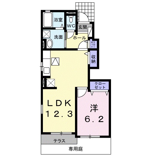 プラシード・カーサ 間取り図