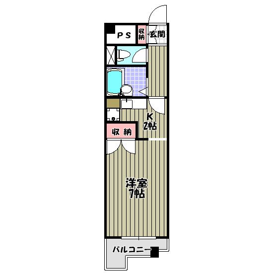 パイン・リバーⅠ 間取り図
