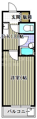 ヴァリー深井  間取り図