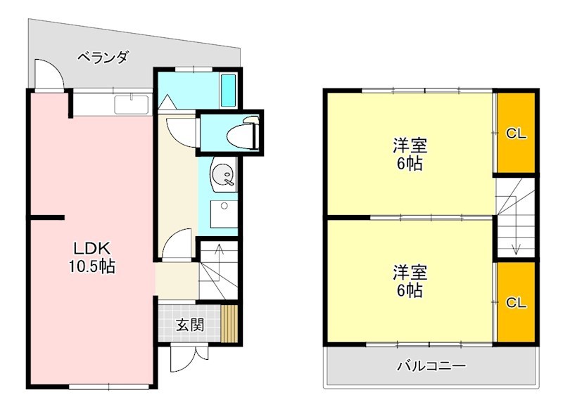 和モダン 間取り図