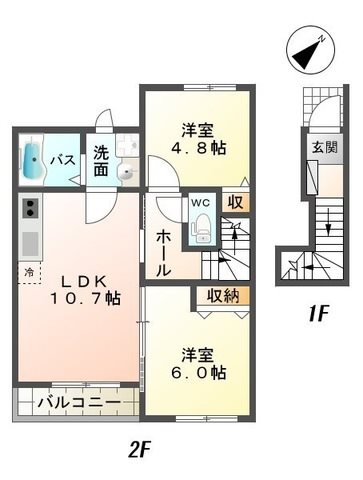 エスベランサ 間取り図