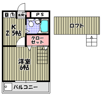 シャトル狭山遊園 間取り図