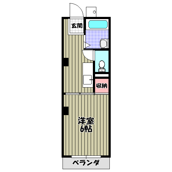 コスモハイツエコー 間取り図