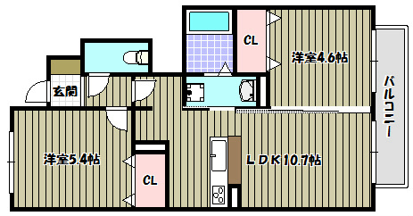 ラ・フェリーチェ 間取り図