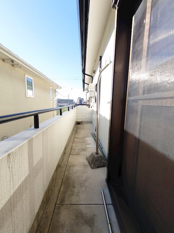 青葉丘マンション ベランダ