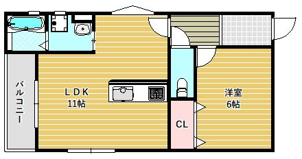 アライアンス富田林 間取り図