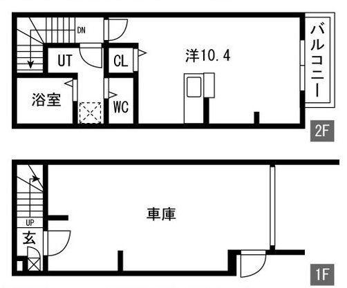 あんしん+VieM菩提町08-1023 間取り図