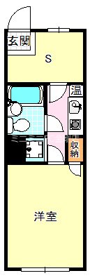 エスティライフ喜志駅前 間取り図