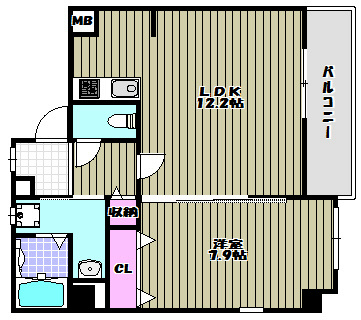 パラッツオ・アルモーニア 間取り図