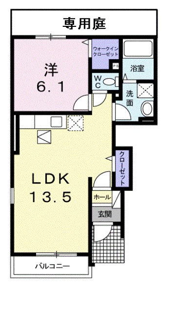 カーサ・ドマーニ 間取り図