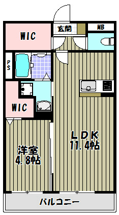 ヴィラコートＴＹＡ 間取り図