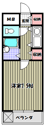 ビラ・アモーレ 間取り図