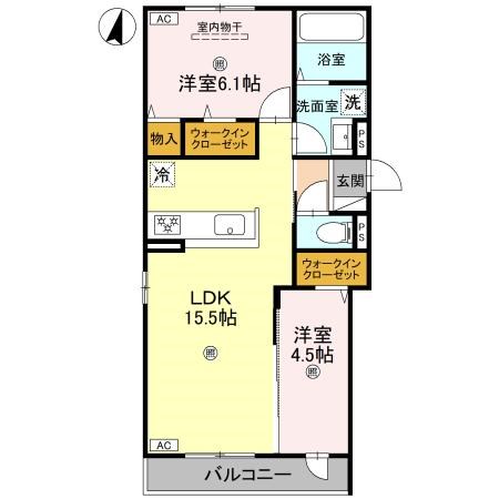 プライム金剛 間取り図